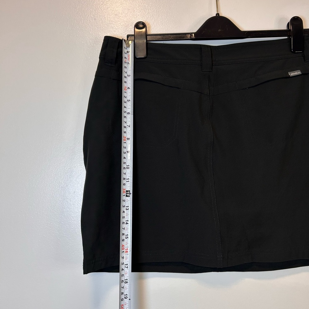 Eddie Bauer Women's Adventurer 2.0 Skort Black Stretch Storm Repel Women’s 12 - Picture 3 of 7